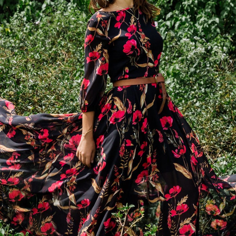 Yumi Kim Ruby Romance Woodstock Maxi Dress XL